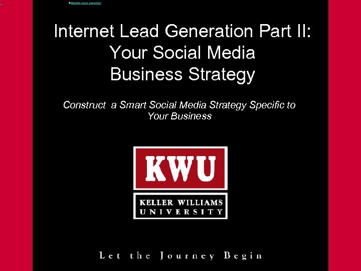  T-Mobile stick together Internet Lead Generation Part II: Your Social Media Business Strategy