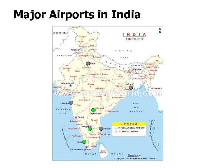 Major Airports in India 