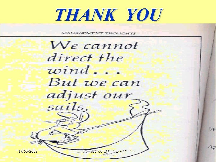 THANK YOU 19/03/2018 HISTORY OF INSURANCE: MW 29 