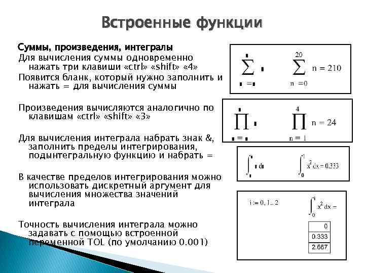 Произведение символ