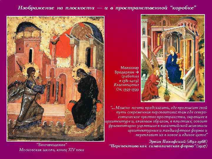 Изображение на плоскости — и в пространственной “коробке” Мельхиор Изображение на плоскости — и в пространственной “коробке” Мельхиор