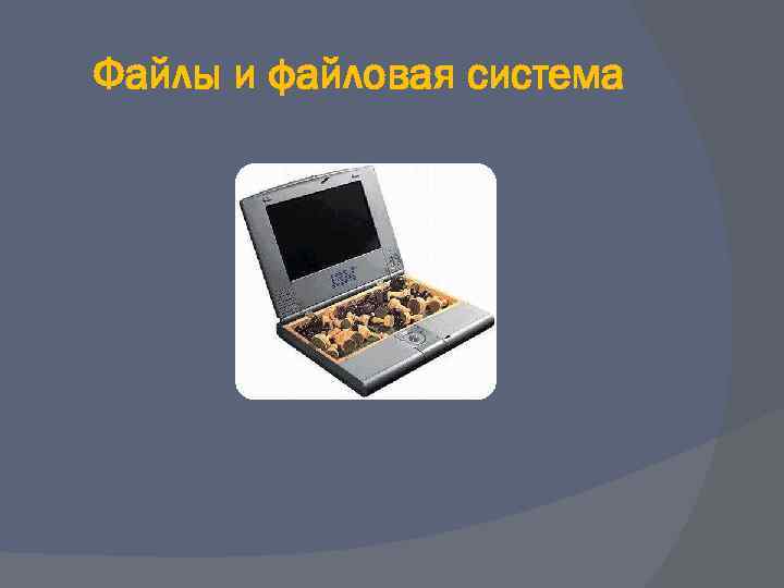 Файлы и файловая система 