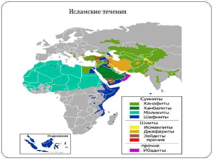    Исламские течения 
