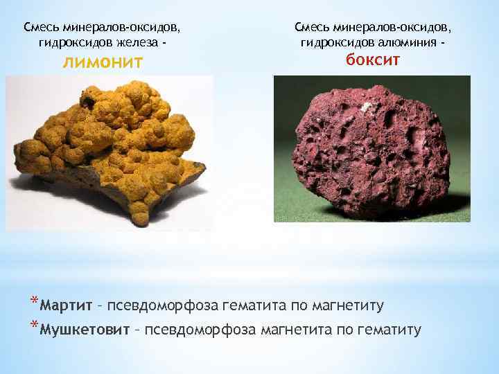 Какой из железосодержащих минералов предпочтительнее использовать
