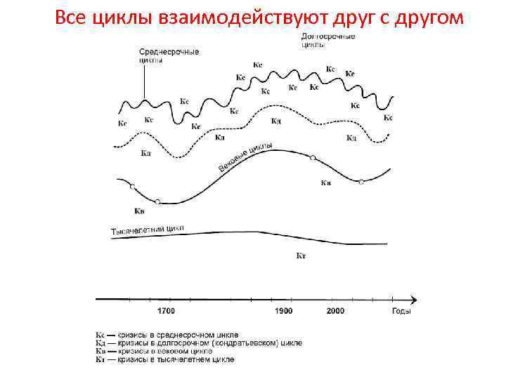 Все циклы взаимодействуют друг с другом 