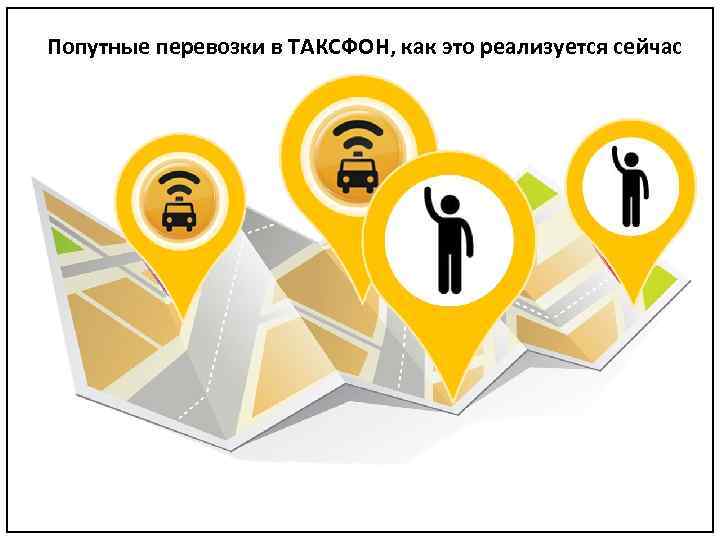 Попутные перевозки в ТАКСФОН, как это реализуется сейчас 