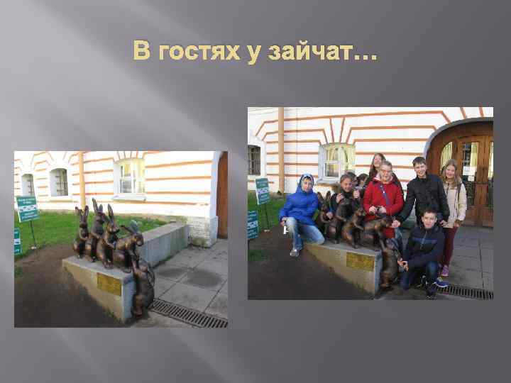 В гостях у зайчат… 