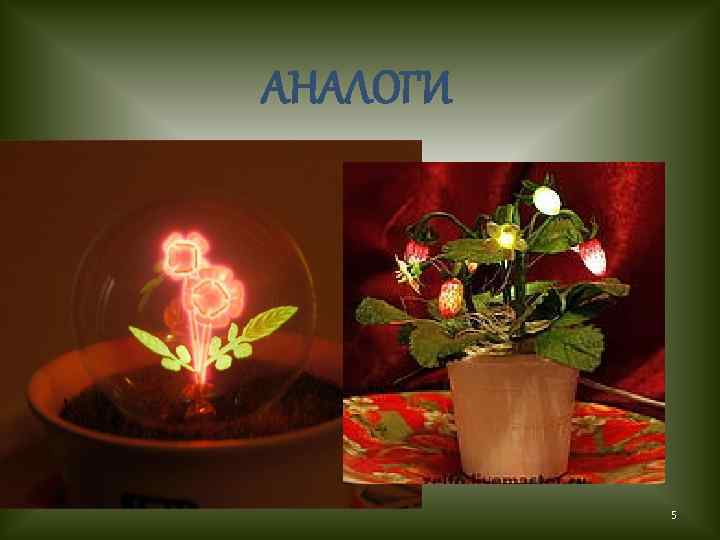 АНАЛОГИ 5 