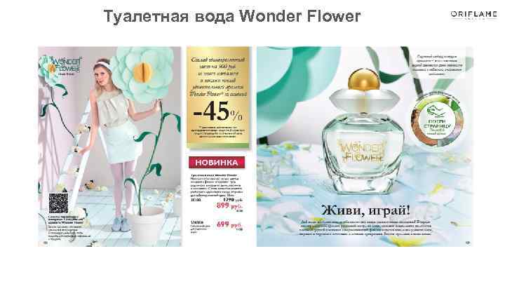 Туалетная вода Wonder Flower 