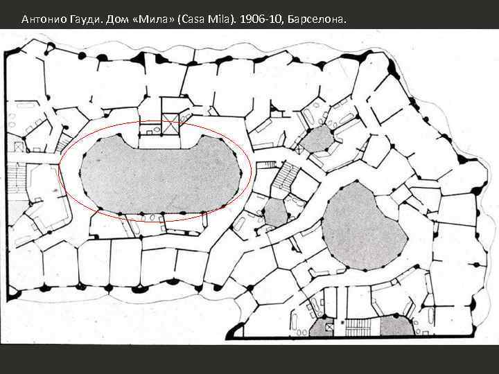 Антонио Гауди. Дом «Мила» (Casa Mila). 1906 -10, Барселона. 