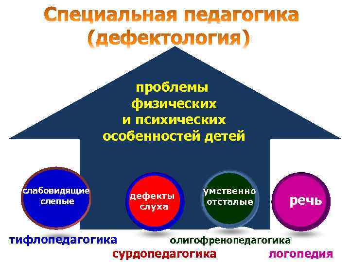 проблемы физических и психических особенностей детей слабовидящие слепые дефекты слуха умственно отсталые речь тифлопедагогика