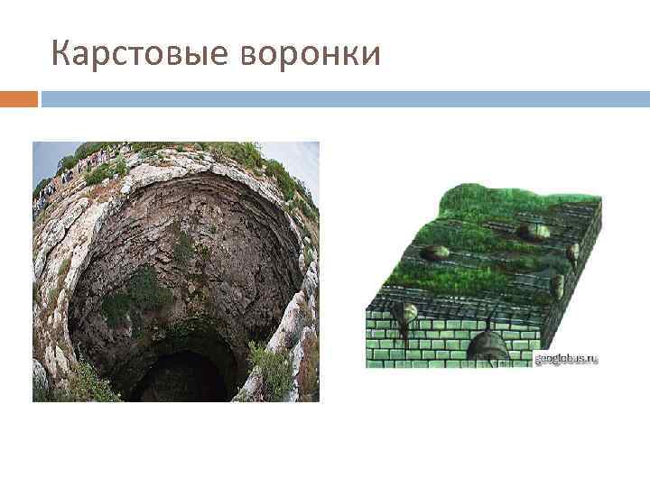 Карстовые воронки 