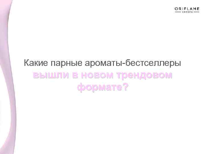 Какие парные ароматы-бестселлеры вышли в новом трендовом формате? 