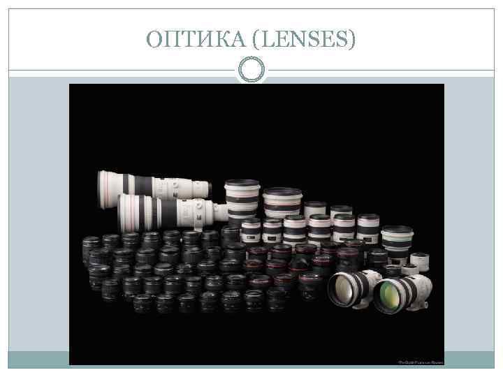 ОПТИКА (LENSES) 