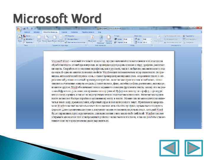 Microsoft Word 