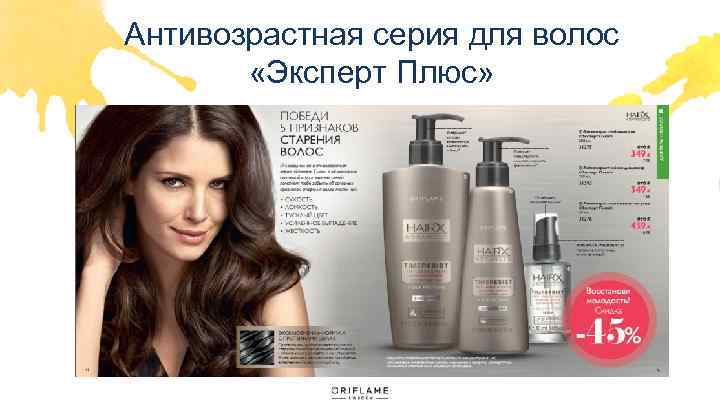 Антивозрастная серия для волос «Эксперт Плюс» 