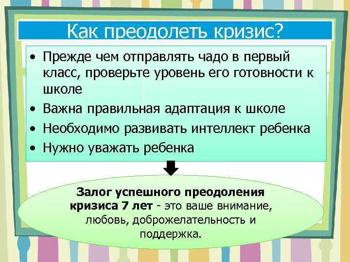 Как преодолеть кризис? • Прежде чем отправлять чадо в первый класс, проверьте уровень его