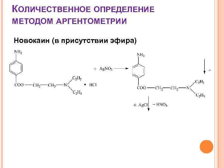 Метод мора аргентометрия