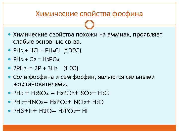 Hcl проявляет свойства. Химические свойства фосфина ph3. Ph3 хим свойства. Фосфин + hno3. Ph3+o2.