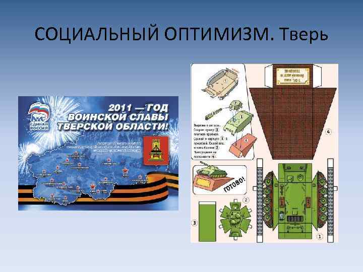 СОЦИАЛЬНЫЙ ОПТИМИЗМ. Тверь 