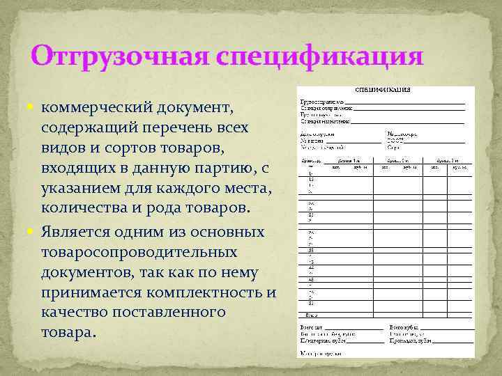 Спецификация это. Отгрузочная спецификация образец. Погрузочная спецификация. Коммерческие документы спецификация. Спецификация это документ.