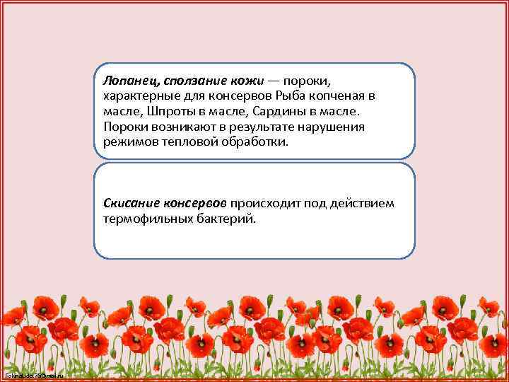 Лопанец, сползание кожи — пороки, характерные для консервов Рыба копченая в масле, Шпроты в