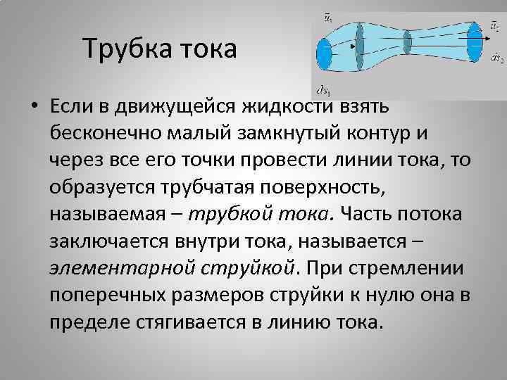 Линии тока жидкости