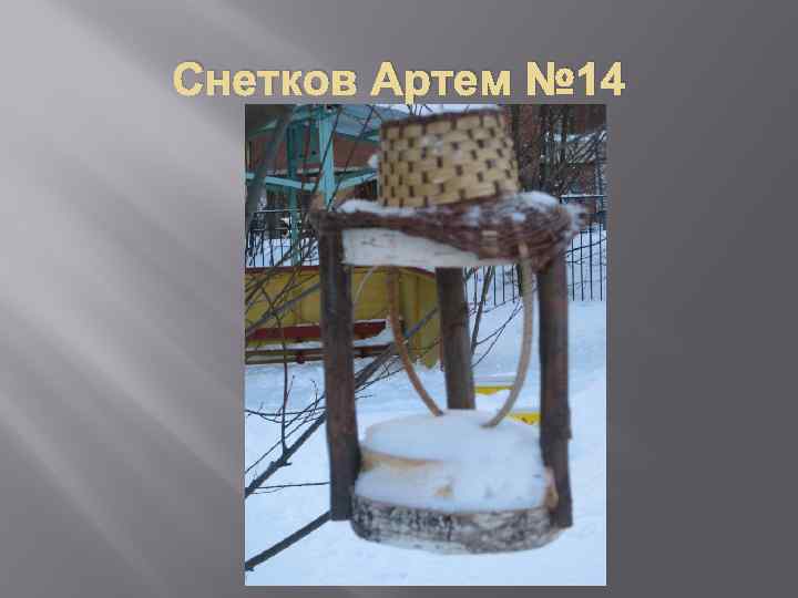 Снетков Артем № 14 