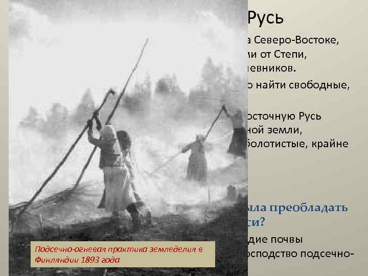 Северо-Восточная Русь Жители Приднепровья старались найти на Северо-Востоке, отделенном непроходимыми лесами от Степи, надежное