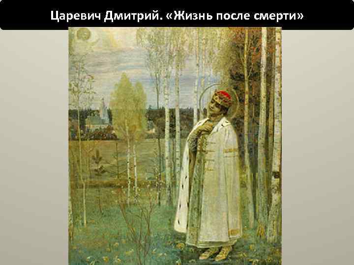 Царевич Дмитрий. «Жизнь после смерти» 