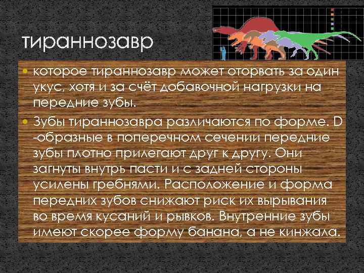 тираннозавр которое тираннозавр может оторвать за один укус, хотя и за счёт добавочной нагрузки