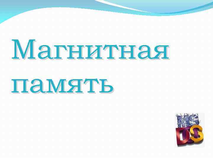 Магнитная память 