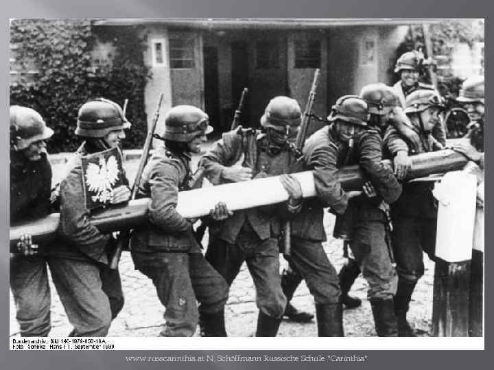 Вторая мировая война началась 1 сентября 1939 года нападением немцев на Польшу. В последующие