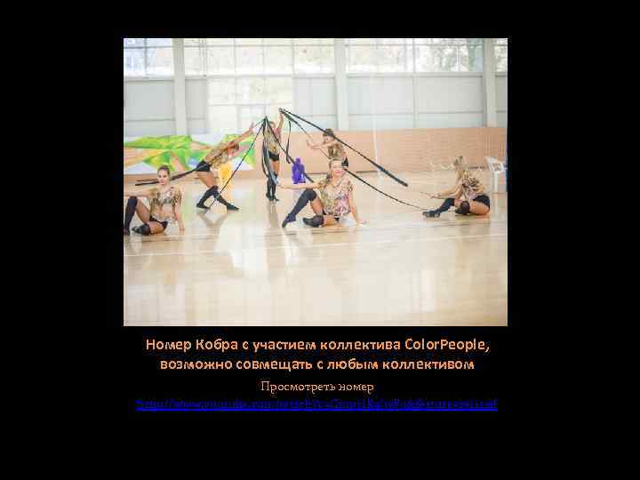 Номер Кобра с участием коллектива Color. People, возможно совмещать с любым коллективом Просмотреть номер