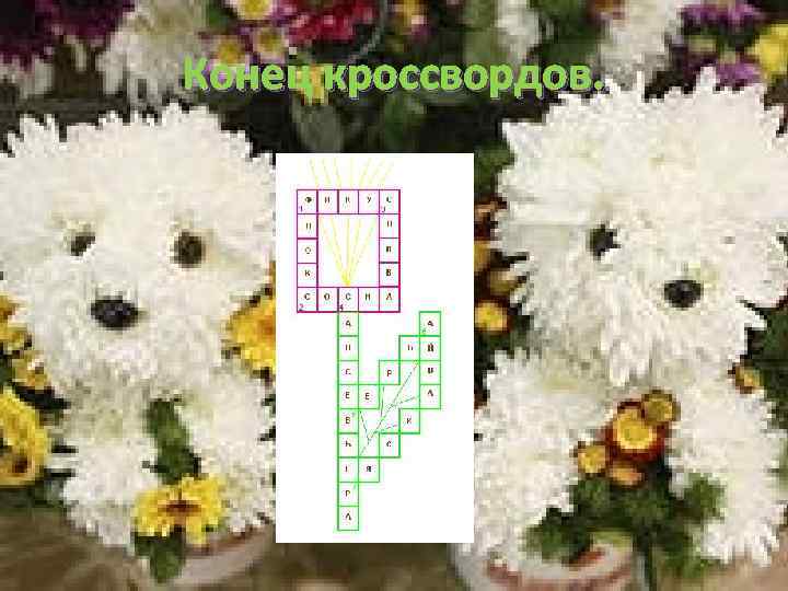 Конец кроссвордов. 