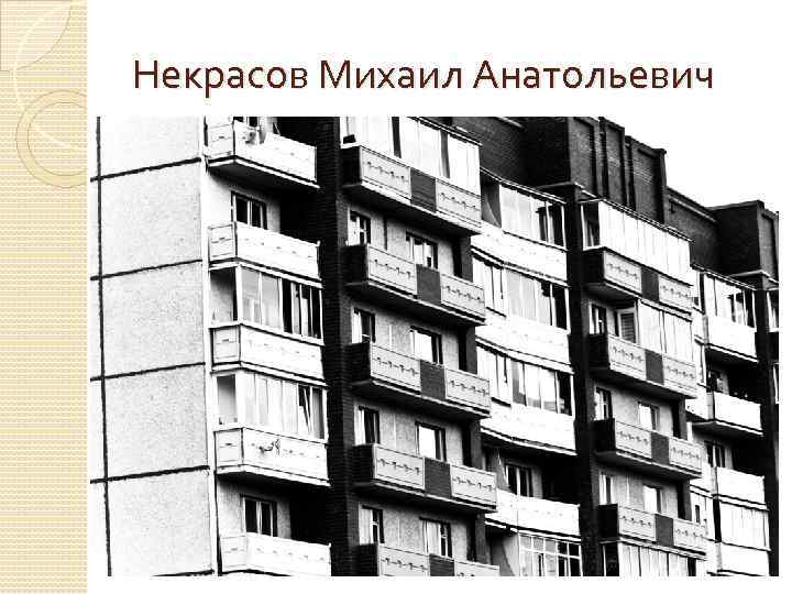 Некрасов Михаил Анатольевич 