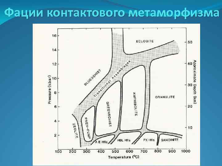 Фации контактового метаморфизма 