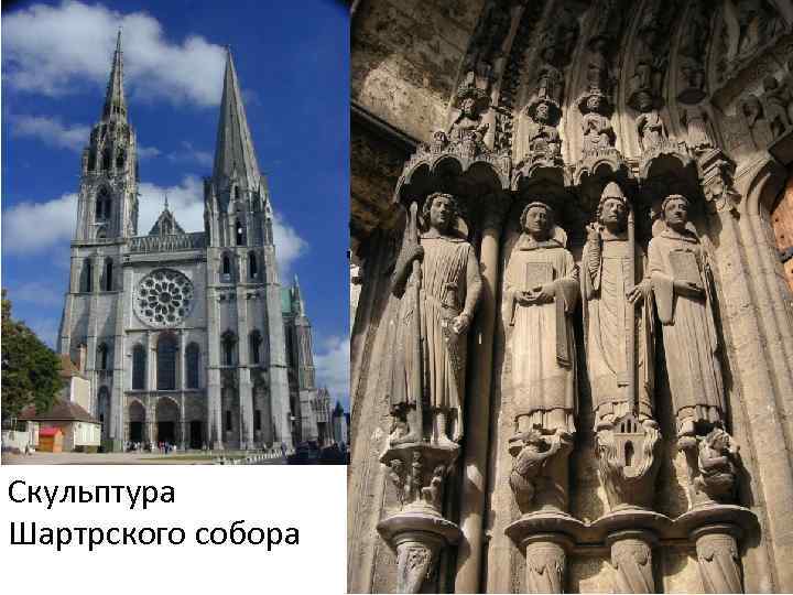 Скульптура Шартрского собора 