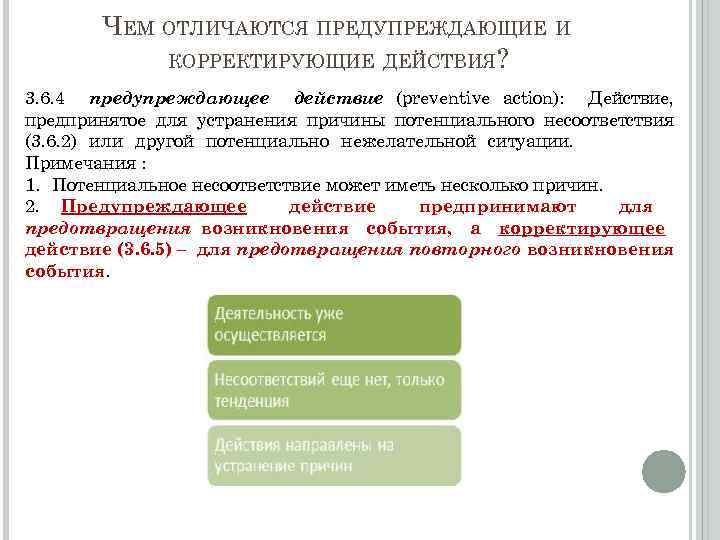 Корректирующие и предупреждающие действия. Корректирующие и предупреждающие действия примеры. Пример коррекции и корректирующих действий. Корректирующие и предупреждающие действия СМК.