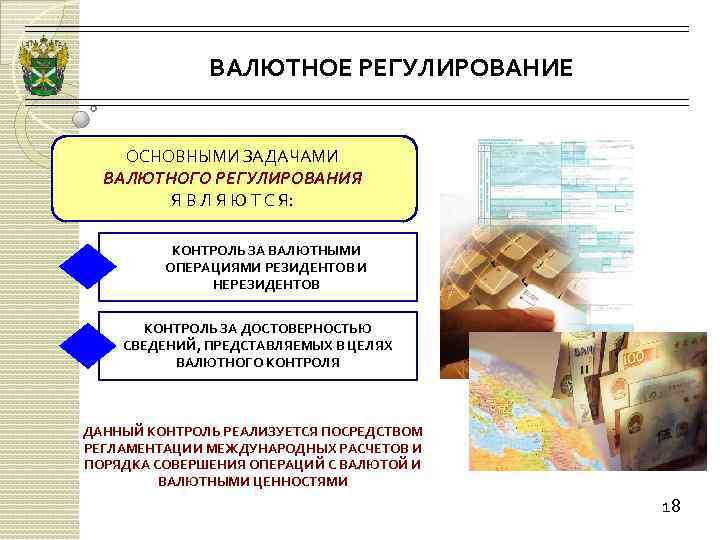 Финансовое валютное таможенное регулирование. Контроль валютных операций. Контроль за валютными операциями. Валютный контроль в банке. Порядок контроля валютных операций.