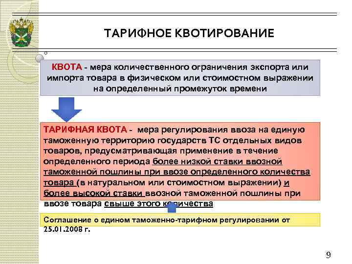 О введении временного запрета на вывоз