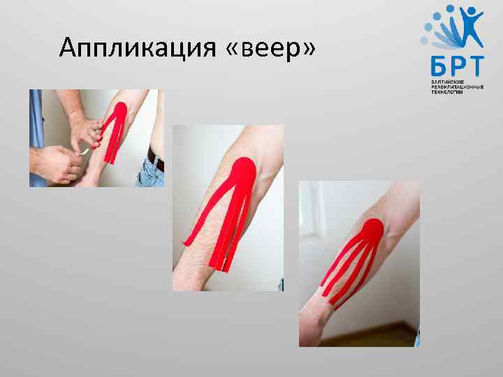 Аппликация «веер» 