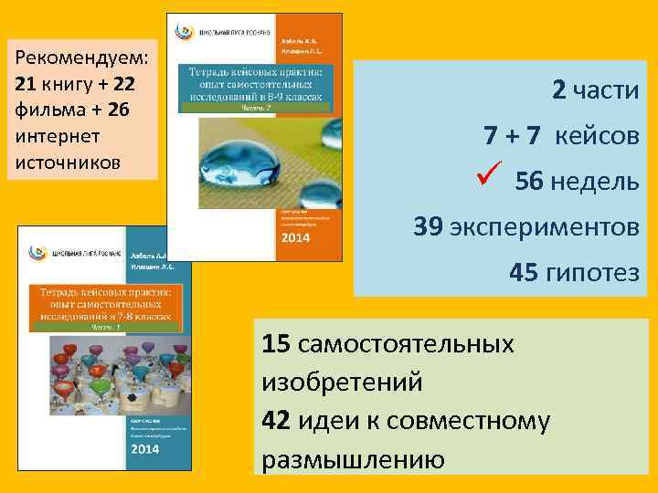 Рекомендуем: 21 книгу + 22 фильма + 26 интернет источников 2 части 7 +