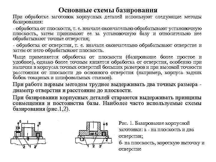 Расчет выбора баз. Схемы базирования корпусных деталей. Схема базирования детали в приспособлении. Способы базирования заготовок в приспособлении. Способы базирования корпусной детали.