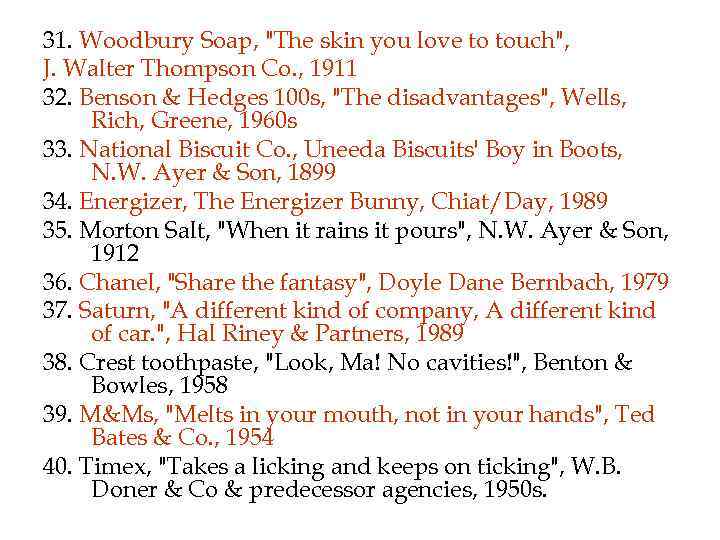 31. Woodbury Soap, 