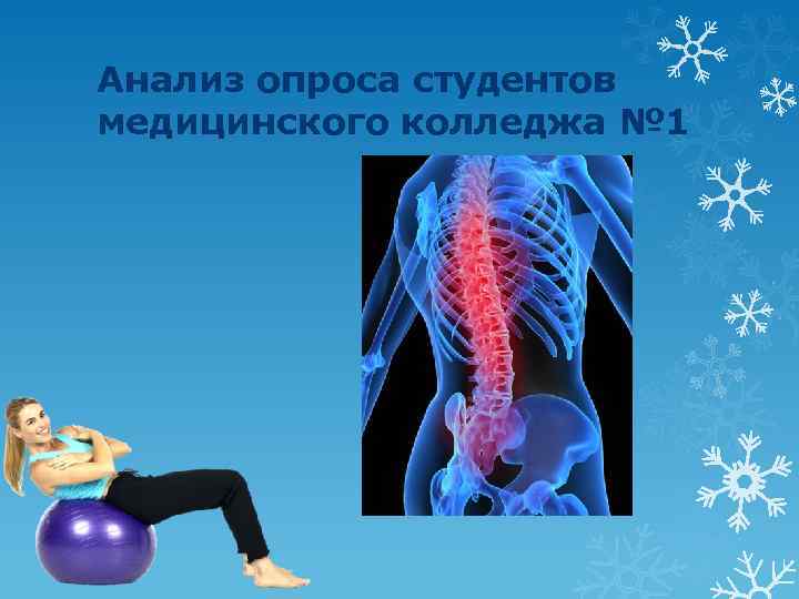 Анализ опроса студентов медицинского колледжа № 1 