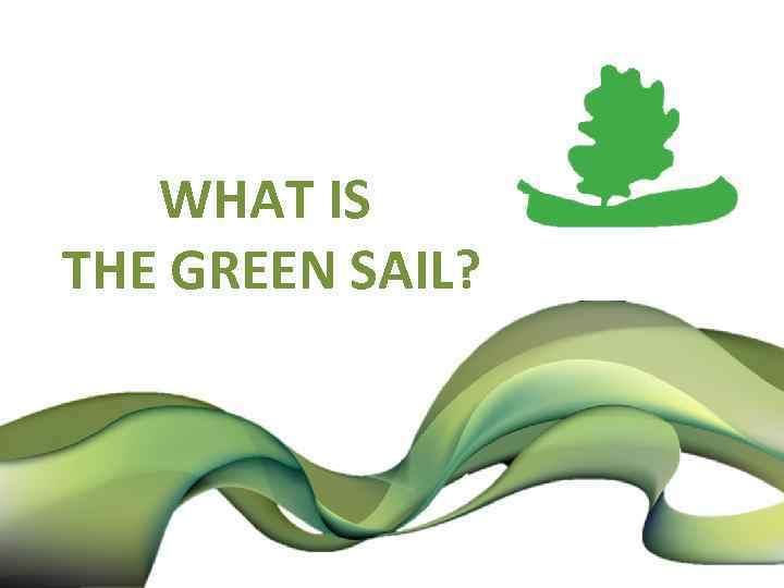 WHAT IS THE GREEN SAIL? 