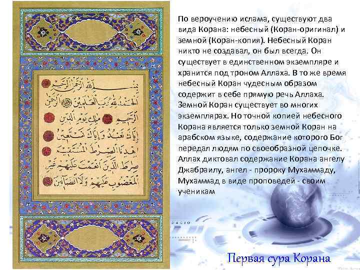 Короткие суры на русском. Небесный Коран. Коран оригинал. Небесный Коран и земной. Основная мысль в Коране.