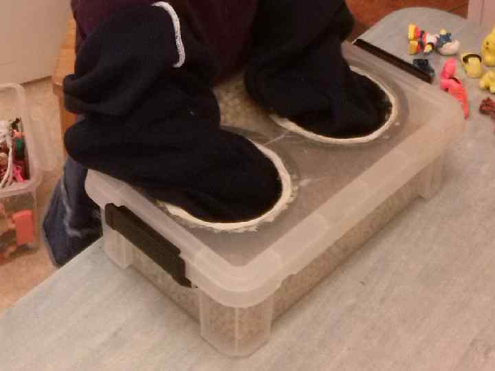 ● семянотерапия с помощью семян гороха, гречихи, фасоли; 