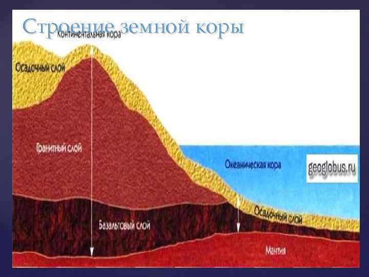 Строение земной коры 